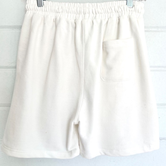 MAISON KITSUNE Cotton Fleece Shorts with Double Fox Head - M - Picture 3 of 8